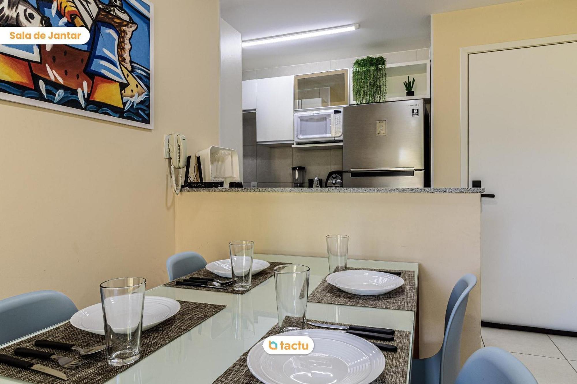 Villa Térreo aconchegante de 39 m2 no VG Sun Cumbuco por Tactu Esterno foto